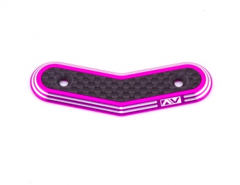 Ringer Hybrid 8th Wing Button | HB | Pink