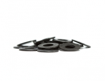M3 Flat Black SS Washer | 20 Pack