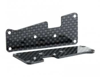 Hot Bodies D418 Carbon Arm Inserts | 1.5mm | Front