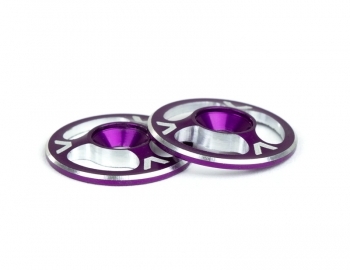 Triad Wing Buttons | Purple