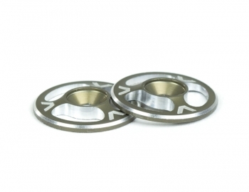 Triad Wing Buttons | Hard Anodized