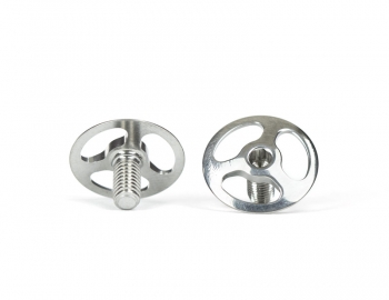 Triad Titanium Wing Screws | Polished
