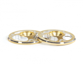 Triad Wing Buttons | Gold