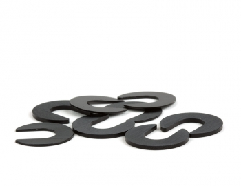 FastTune Camber Shims V2 | RC8B3.1, MBX8, XB8 | (4) 0.5mm / (4) 1.0mm