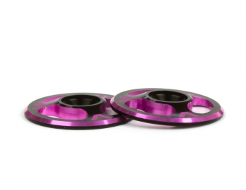 Triad Wing Buttons | Dual Black / Pink