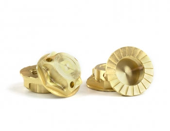 Triad 17mm Capped Wheel Nuts | Brass | 4pcs