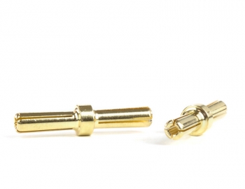 Gold Battery Bullets (2) | Dual 4mm