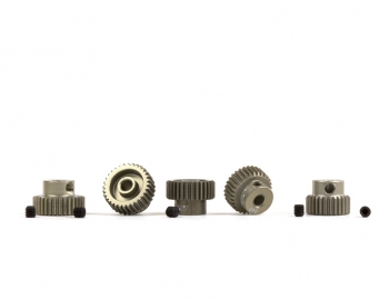 64P Aluminum Hard-Anodized Pinion | 5-Pack | 31-35