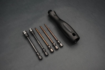 Koswork Drive Hex Wrench Nut Driver Set (1.5, 2.0, 2.5mm Hex & 5.5, 7mm Nut Driver)