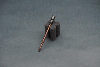 Koswork Ball End Hex Wrench Tip 2.5x75mm 1/4" Drive Hex