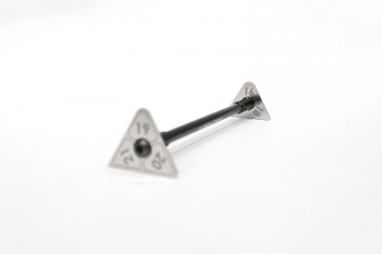 Koswork Steel Ride Height Gauge Set (w/alum handle, 16~18mm & 19~21mm, 1/10 Buggy)