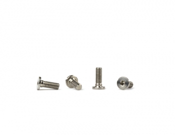 Titanium Flutton Screws | (4) M3x6