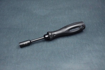 Steel 7mm Wheel Nut Driver (For 4mm nut) (w/68mm Tip) (Light Tri Handle)