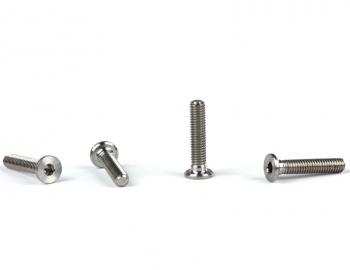 Titanium Flutton Screws | (4) M3x14