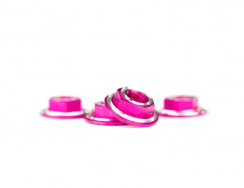 Ringer Wheel Nuts | M4 | Pink