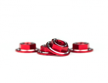 Ringer Wheel Nuts | M4 | Red