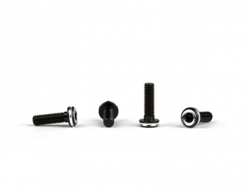 Ringer Aluminum Cap Screws | (4) M3x10