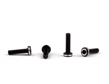 Ringer Aluminum Cap Screws | (4) M3x12