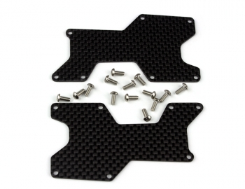 HB D8 World Spec Carbon Arm Inserts | 1.5mm | Rear