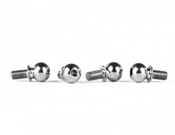 Xray X4 Titanium Pivot Balls 6mm | Low Traction | 4pcs