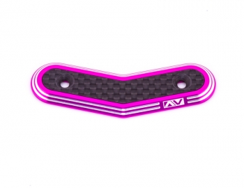 Ringer Hybrid 8th Wing Button | Sparko | Pink