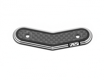 Ringer Hybrid 8th Wing Button | Associated | Black