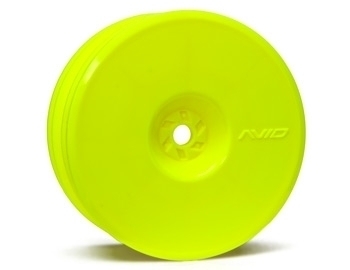 Satellite Front Wheel (B6, RB6) | 12mm Hex | Yellow Pair