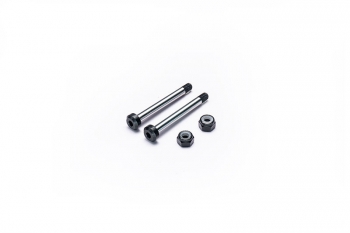 Koswork Yokomo Outter Hardened Arm Pin/Suspension Shaft 3x31mm (w/Alum Locknuts) (2) YZ-870C / YZ-10