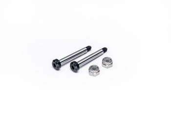 Koswork RC10 King Pin 27.7mm Hardened Hinge Pin w/locknuts (2) Team Associated