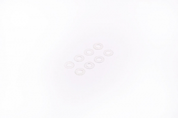 Koswork 2mm Nylon Washer / Shim White (8) | 2x4x0.25mm