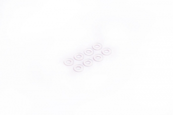Koswork 2mm Nylon Washer / Shim White (8) | 2x4x0.5mm