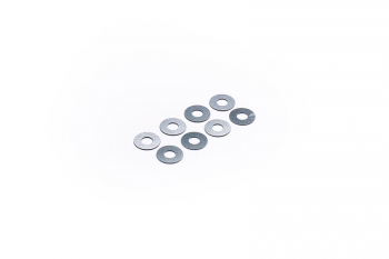 Koswork 2.5mm Stainless Steel Diff Washers/Shims (8) | 2.5x6.1x0.25mm