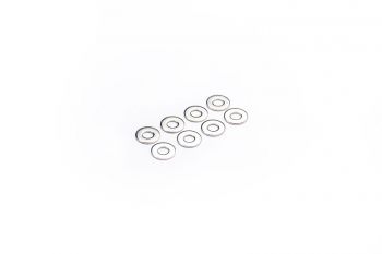 Koswork 2.6mm Piston Steel Washer / Shim Shiny (8) | 2.6x6x0.5mm