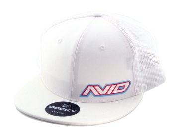 Avid Flat Bill Hat | RWBB | White | One Size