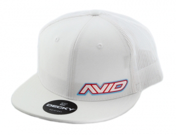 Avid Flat Bill Hat | RWBB | White | One Size