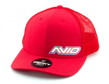 Avid Curved Bill Hat | RWBB | Red | One Size