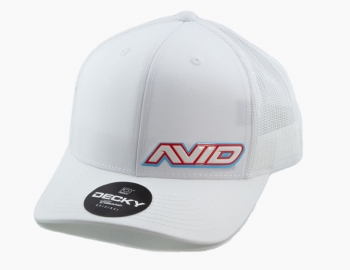 Avid Curved Bill Hat | RWBB | White | One Size