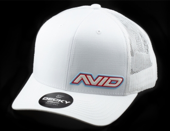 Avid Curved Bill Hat | RWBB | White | One Size