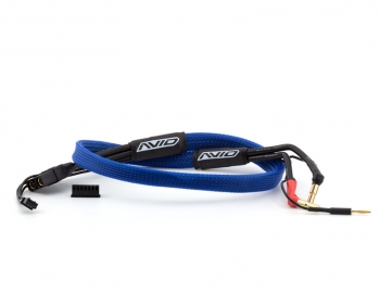 2S Charge Lead Cable XT90 to 4/5mm Bullet Connector (2') | Blue