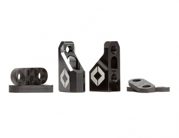 Aluminum Servo Mount Set w/ Spacers | 4-40