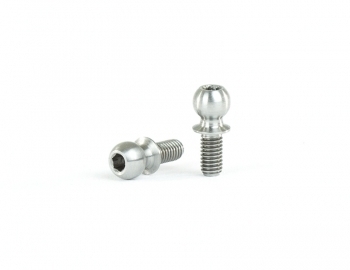 4.9x6mm Titanium Ball Stud | 2 pack