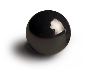 VXB 8mm Silicon Carbide (SiC) Ceramic Bearing Ball - Loose Black Sphere, Metric 8 Mm, Pack#11959