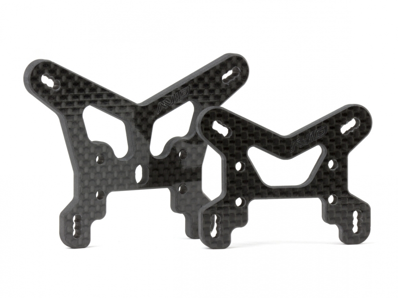 TLR 22X-4 Carbon Shock Tower | Set Accessorie AV10064-SET