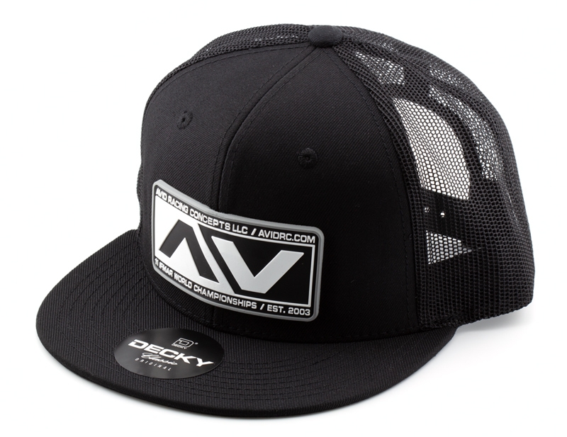 Avid Flat Bill Hat | AV | Black | One Size
