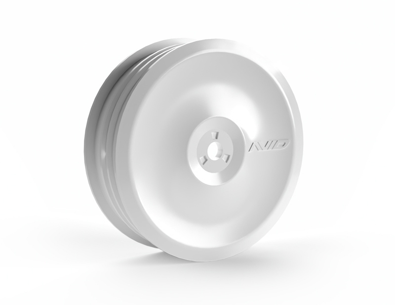 Truss 2.2 4wd Front Slim Wheels (4) | White