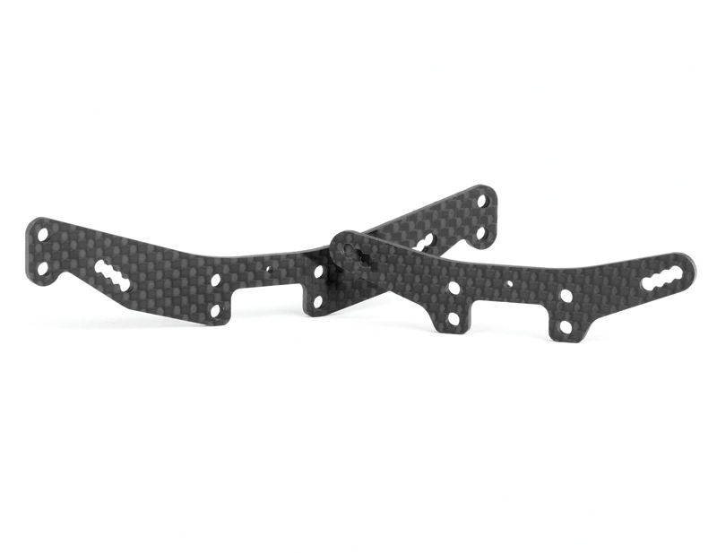 Xray T4 '16 Carbon Fiber Shock Tower 2.0mm Hard Set Accessorie AV1607