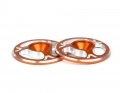Triad Wing Buttons | Orange