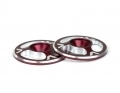 Triad Wing Buttons | Red