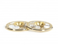 Triad Wing Buttons | Gold