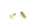 Gold Battery Bullets (2) | Low Profile | 5 to 4mm